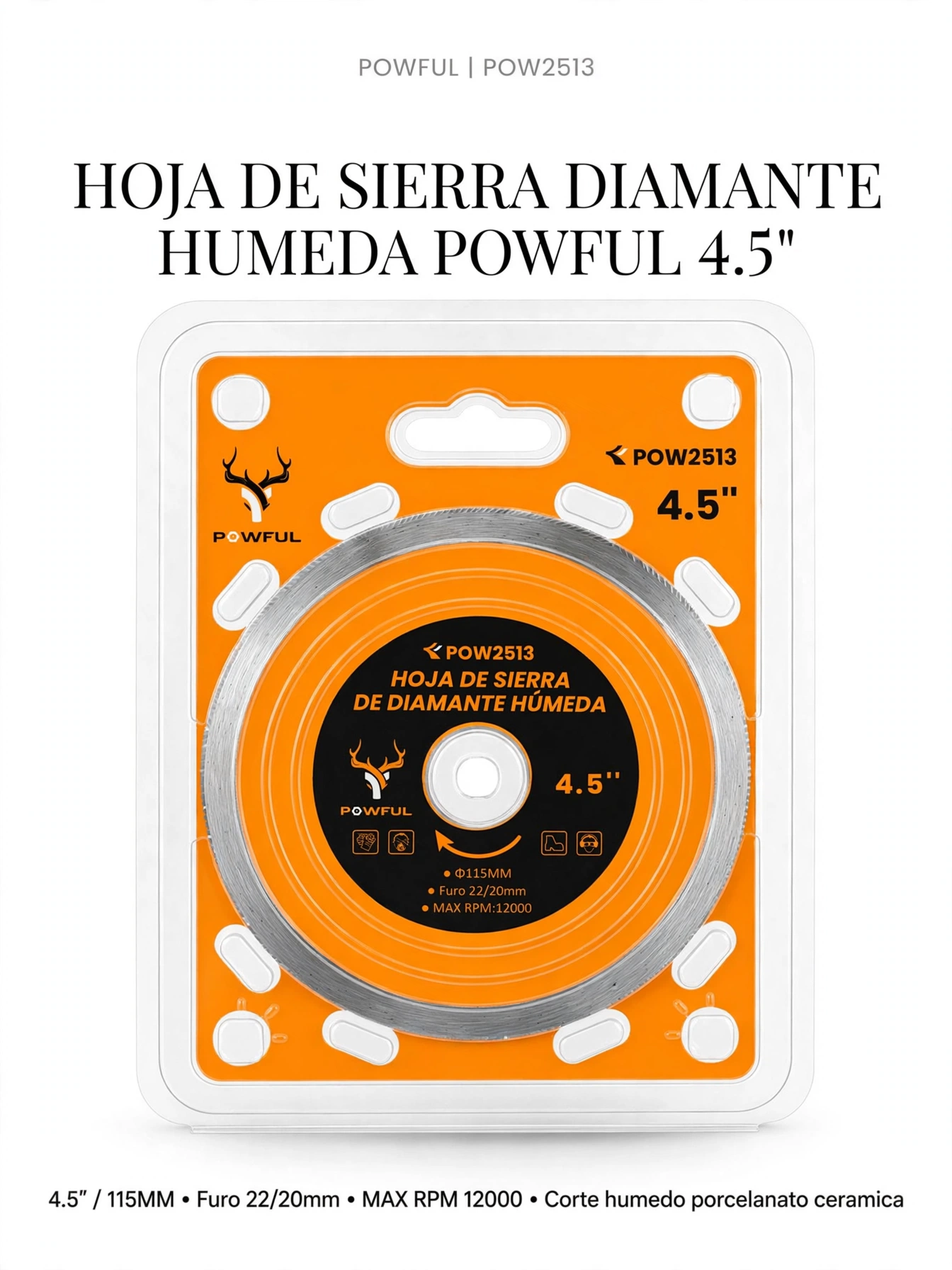 Disco de vidia 4.5"