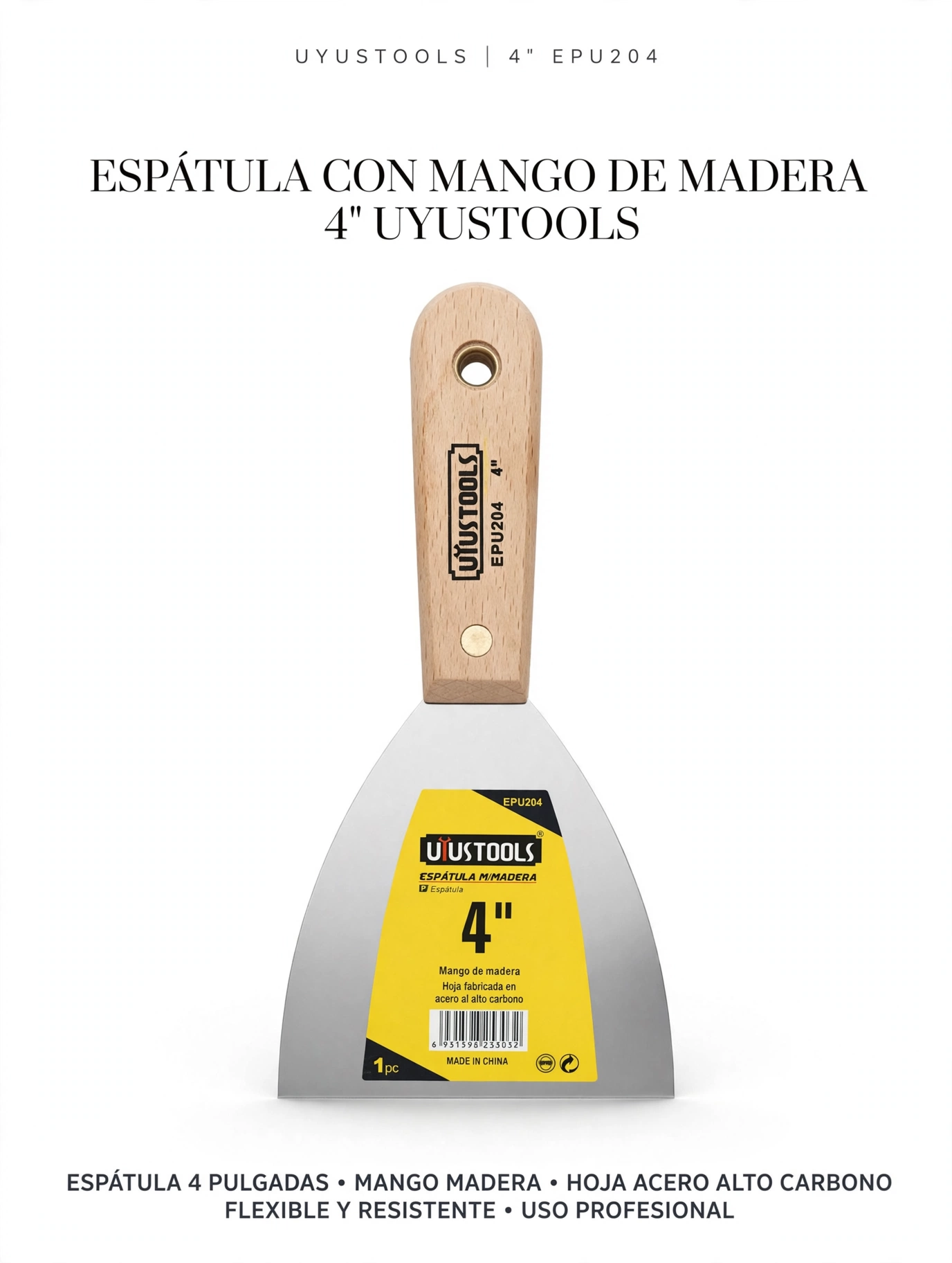 Espatula de 4"