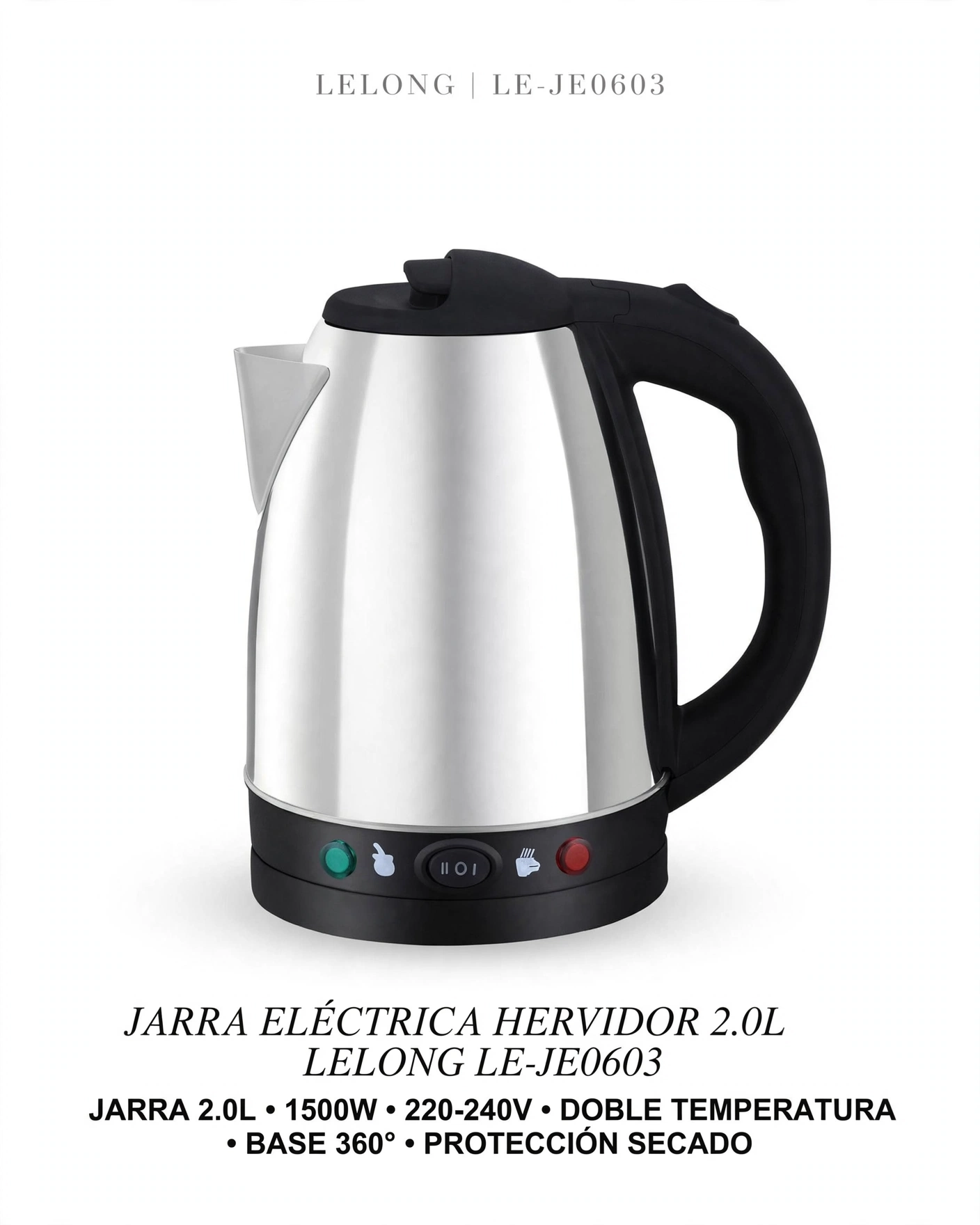 Pava electrica corta mate