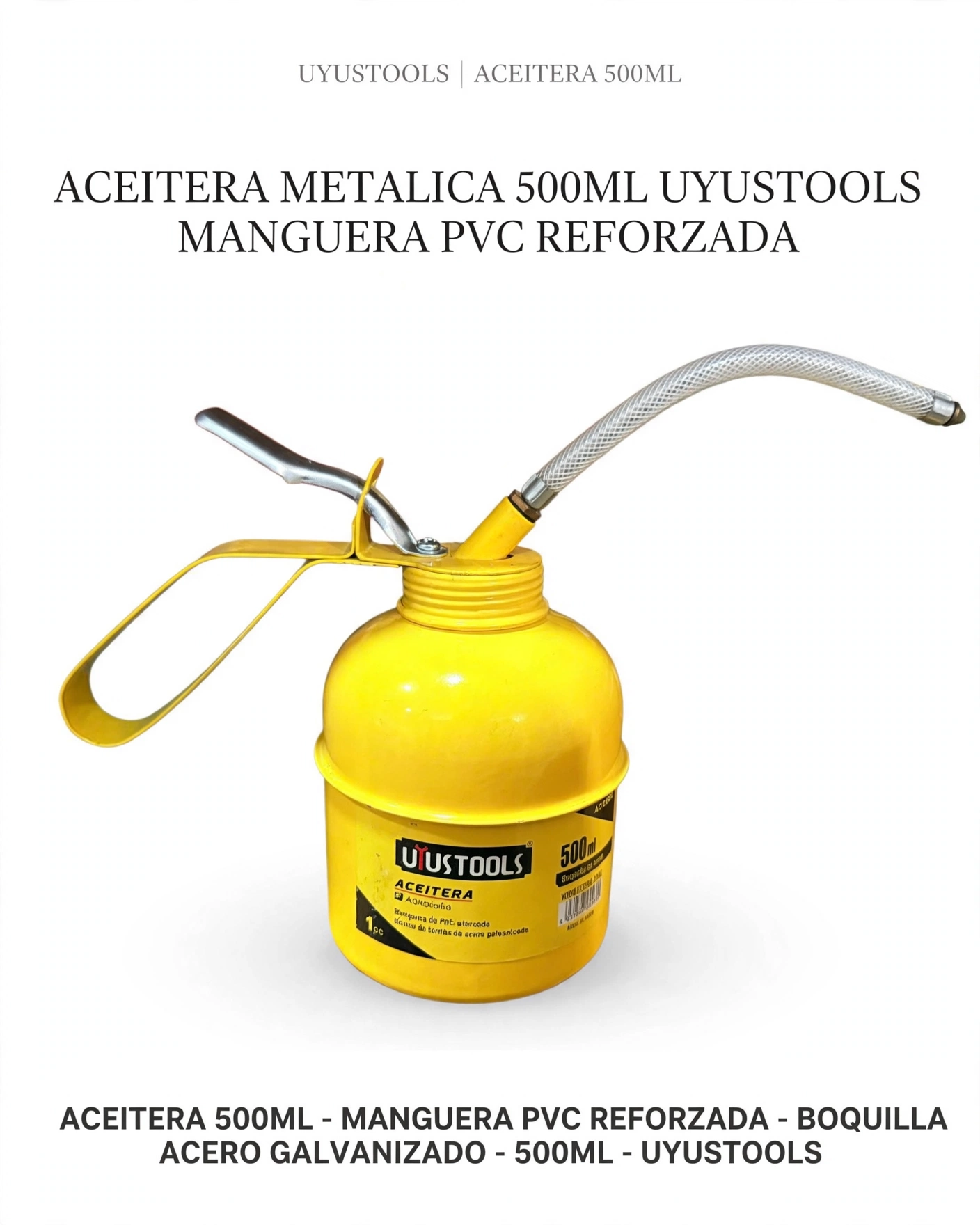Aceitera a bomba 500ml