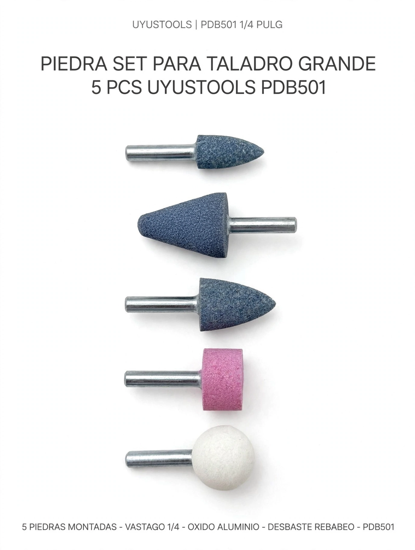 Kit de piedras para taladro 