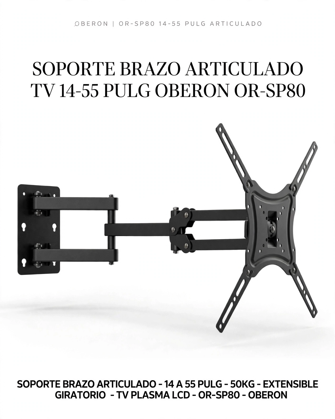 Soporte con brazo articulado