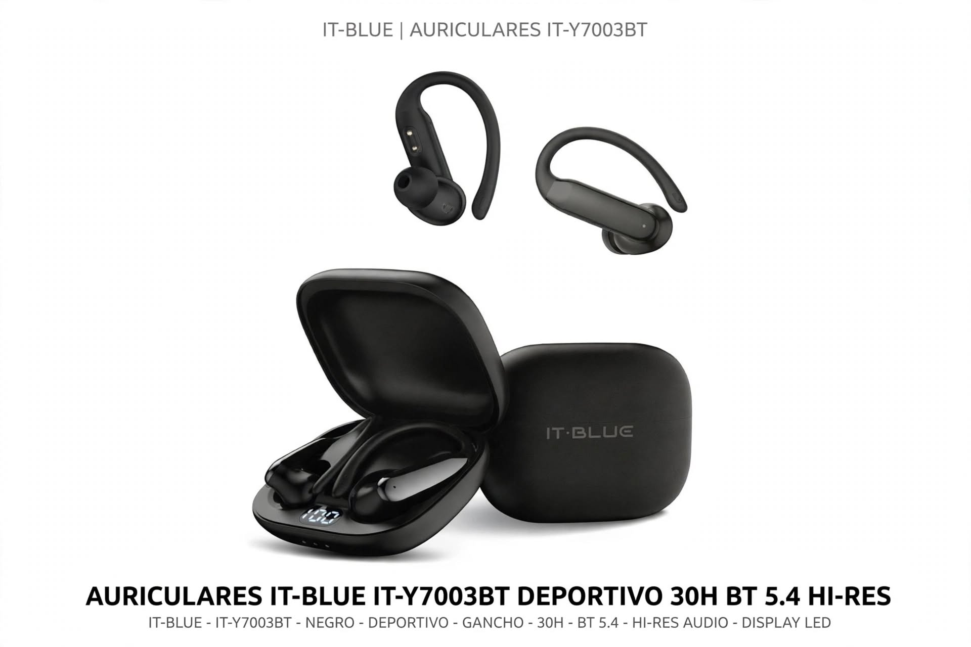 Auricular inalambrico it-blue